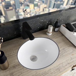 Prezzo a buon mercato in ceramica lavandino da bagno forma rotonda sotto-bancone lavabo senza foro <span class=keywords><strong>lavello</strong></span> ovale sotto lavandino in porcellana - Product Image 3