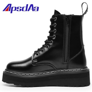 2026 Spring/Summer New Style Side-Zip British Style Women's Short Boots for - Product Image 6