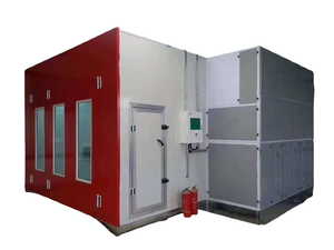 Cabina <span class=keywords><strong>de</strong></span> <span class=keywords><strong>Pintura</strong></span> Automotriz con Calentamiento Diésel y Quemador Silencioso, 40dB <span class=keywords><strong>de</strong></span> Ultra Bajo Ruido para Talleres <span class=keywords><strong>de</strong></span> Reparación <span class=keywords><strong>de</strong></span> Automóviles en Zonas Residenciales - Product Image 2