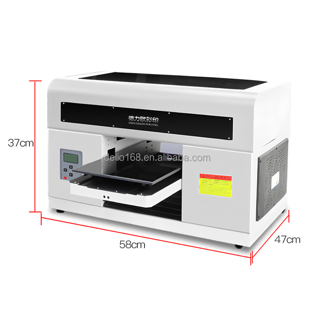 Cheap Price A4 Flatbed Uv Printer Handheld Inkjet Printer Fast DIY Digital Direct Uv Bottle Printer for Pen