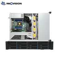 Boîtier de serveur NAS 2U de qualité supérieure pour carte mère EATX, double alimentation redondante, PCIe 5.0, MCIO, échange à chaud, 12 baies