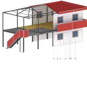 Casa de Panel Sándwich Tipo T, Diseño Moderno Rectangular para Uso en Dormitorios y Oficinas, Grosor Estándar - Product Image 5