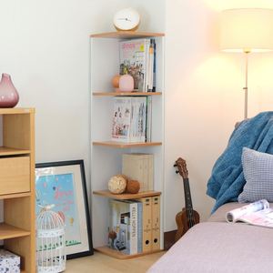 Armoire en bois de chambre à coucher pour le stockage d'angle-Organisateur peu encombrant, placard, Design moderne, vente du fabricant - Product Image 3
