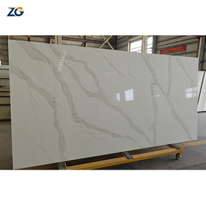 ZGSTONE <span class=keywords><strong>Precio</strong></span> al por Mayor de Losas de Cuarzo para Encimeras de <span class=keywords><strong>Cocina</strong></span>, Encimeras de Cuarzo de Gran Tamaño, Encimeras de Mármol Blanco Calacatta - Product Image 3