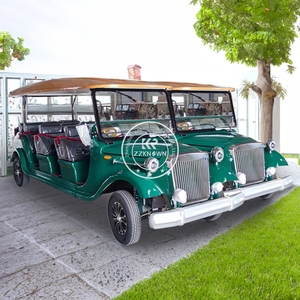 Coche Eléctrico Mini Clásico Modelo Vintage para 5 Personas con Certificado CE 2025, Carro de Golf - Product Image 6