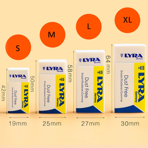 LYRA Gomme d'art sans poussière de grande taille spéciale pour les beaux-arts, l'esquisse et l'examen de la saleté pour les élèves du primaire. - Product Image 6