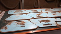 Mobilier scolaire Offres Spéciales salle de classe MDF table de bureau panneau personnalisé Style bois hdpe