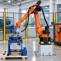 Station de travail robotique à 6 axes KUKA KR210 R2700-2 pour charges lourdes, 210 kg, portée de 2701 mm, pour palettisation, manutention