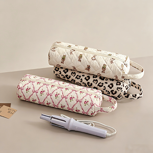 Bolsa de Viaje Acolchada Personalizada para Rizadores de Pelo para Mujer, Estuche Portátil para Planchas de Pelo con Asa, Organizador de Herramientas para Peinar el Cabello - Product Image 3