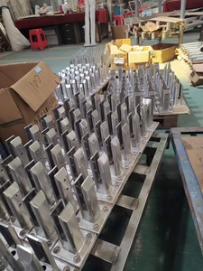 Suportes de Fixação para Vidro HL FACTORY RICE Modernos em Aço Inoxidável e Alumínio para Corrimão, Piscina, Varanda e Cerca - Product Image 5