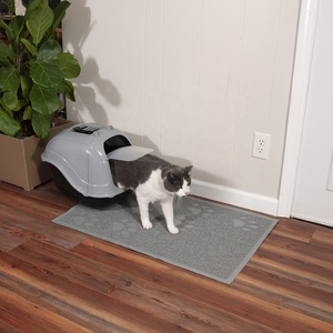 Grande Pvc Cat <span class=keywords><strong>Litter</strong></span> Trapper Locker Mat Dobrável Fácil Limpeza WC <span class=keywords><strong>Box</strong></span> Canto Cat <span class=keywords><strong>Litter</strong></span> Rug Pad Pvc Porta Mats para Cat Dog - Product Image 1