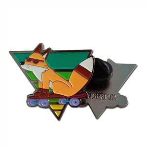 Perro al por mayor sonier mexicano personalizable dab amistad 3D fonoabsorbentes de los animales hacen reina música Pines de esmalte - Product Image 2