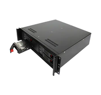 Boîtier de serveur système AI 2U Double Mini ITX avec interface IO Châssis de serveur 4U Hot Plug Ventilateur en plastique inclus en stock