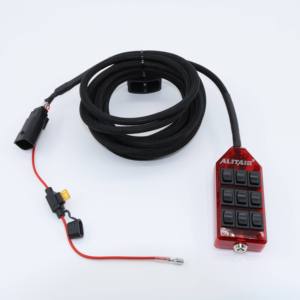 Controlador de Suspensión Neumática ALITAIR 9, Caja de Interruptores, Sistema de Suspensión Neumática, Válvula de <span class=keywords><strong>Bolsa</strong></span>, Control Manual, Negro/Rojo, AVS - Product Image 3