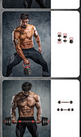 Ensembles d'haltères Kettlebell 15kg 20kg 30kg 40kg 50kg Poids réglables Poids gratuits pour la musculation Logo personnalisé