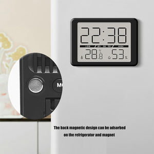 Termometro Digitale da Interno Igrometro per Bambini Monitor da Esterno Display LCD Sensore Intelligente di Umidità e Temperatura con Magnete - Product Image 4