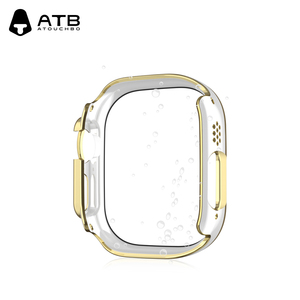 Coque de <span class=keywords><strong>protection</strong></span> en PC liquide avec verre trempé pour <span class=keywords><strong>Apple</strong></span> <span class=keywords><strong>Watch</strong></span> 38 40 42 44 <span class=keywords><strong>45</strong></span> 49 <span class=keywords><strong>mm</strong></span> pour Iwatch - Product Image 4