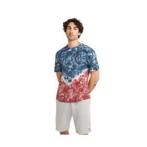 Camisetas Deportivas Champion Unity Dye para Hombre, Color: Azul/Blanco/Rojo |   100% Auténtico - Product Image 1