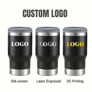 Vaso Térmico Personalizado de Acero Inoxidable de Doble Pared para Cerveza, Refrescos, Café, 4 en 1, 14 oz - Product Image 4