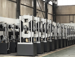 Mesin uji Universal hidrolik 600 Kn, peralatan laboratorium terkomputerisasi Harga terbaik untuk pengujian kekuatan tarik baja - Product Image 4