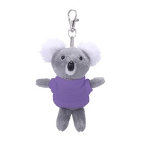 Mini animal personnalisé en peluche Koala ours porte-clés sac à dos pendentif et breloque sac à main avec chemise PP coton remplissage Logo personnalisé