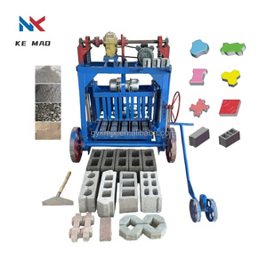 Nhà Sản Xuất Giảm Giá Bê Tông Di Động Gạch Làm Máy Móc Tự Động Hollow Cỏ Trồng Xi Măng Khối Gạch Máy Làm - Product Image 1