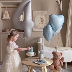 12 Globos de Aluminio Mate en Forma de Corazón, Color Verde Salvia, de 18 Pulgadas, para Decoración de San Valentín, Bodas y Fiestas - Product Image 5