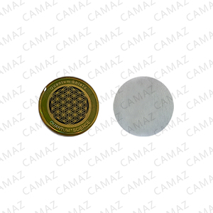 Pegatina Personalizada con Diseño de Flor de la Vida, Escudo Cuántico Anti-Radiación, 2472 Iones Negativos, Fuente de Infrarrojos Lejanos, Fabricante OEM, Venta al Por Mayor - Product Image 6