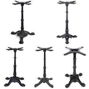 Antique Style Durable Steel Restaurant <b>Table</b> <b>Legs</b> for Hotel & Outdoor Dining Cast Iron Cafe <b>Table</b> Base Wholesale - Product Image 1