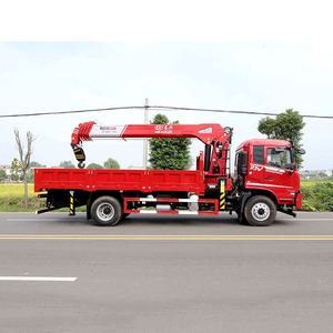 Camión de Transporte Dongfeng D3V 4*2 Equipado con Grúa de Brazo Recto Changxing de 10 Toneladas, Excelente Rendimiento de Elevación de Carga Pesada - Product Image 6