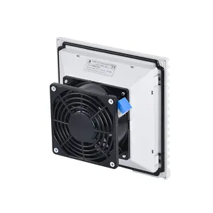 Electrical room ventilation electronics panel cooling fan, cabinet electrical fan filter