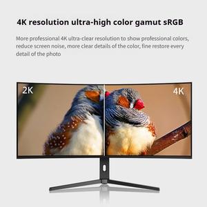 Phổ biến 4K UHD HDR chơi game màn hình 144Hz <span class=keywords><strong>PC</strong></span> hiển thị 21:9 UltraWide cong Nano IPS Bảng điều chỉnh hiển thị 38 inch 4K <span class=keywords><strong>PC</strong></span> chơi Game màn hình - Product Image 2