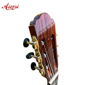 <span class=keywords><strong>Guitare</strong></span> <span class=keywords><strong>classique</strong></span> Aiersi fabriquée par un <span class=keywords><strong>luthier</strong></span>, avec touche surélevée, entièrement en bois massif, avec port latéral, à vendre - Product Image 4