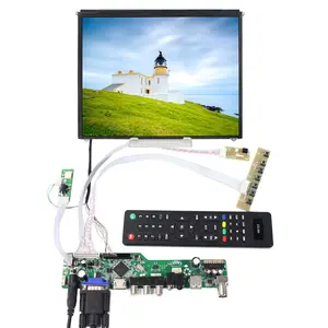 تلفاز ميجا Vga Av Usb Rf لوحة تلفازية عالمية شاشة LCD صغيرة 9.7 بوصة 1024X768 Ips Lvds LCD شاشة رقمية LCD