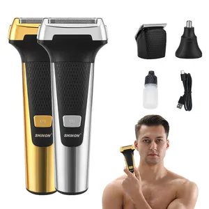 Recortador de barba SH7710 recargable, afeitadora inalámbrica en húmedo y seco, máquina de afeitar eléctrica de aluminio para hombres, serie