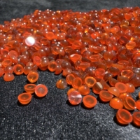 Pierre précieuse naturelle plate agate rouge et verte bijoux en pierre perles en vrac perles de cristal bricolage