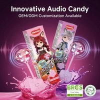 Cadeaubox verpakt met Sparkle Diamond Zero Sugar boterzachte lolly, gebalanceerd zuurzoet bessen snoepje, geschikt voor Kerstmis