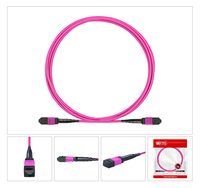 Kabel Serat Optik Jumper 3 Meter Panjang SM MM Mtp Mpo OD 2.0 3.0