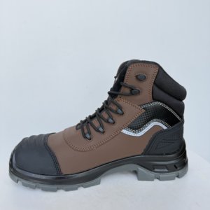 Marchio di personalizzazione <span class=keywords><strong>S3</strong></span> vera pelle in acciaio punta scarpe di sicurezza fabbrica all'ingrosso <span class=keywords><strong>calzature</strong></span> industriali per uomo stivali - Product Image 4