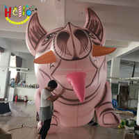 Modèle Animal Géant Extérieur Cochon Décoration rose Sanglier Gonflable