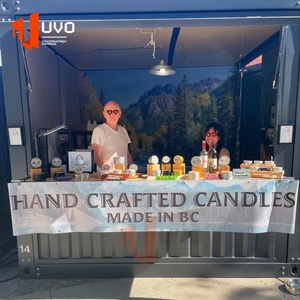 Canada tùy chỉnh prefab container cửa hàng thức ăn nhanh cà phê cửa hàng Modular Pop Up bán lẻ <span class=keywords><strong>kiosk</strong></span> di động nhà hàng - Product Image 6