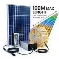 Lampe LED commerciale 200W Effet Feu d'Artifice, 40m de Longueur, Éclairage Dynamique RGB IP66 pour Sculptures Extérieures, Décoration de Paysages et Places Commerciales