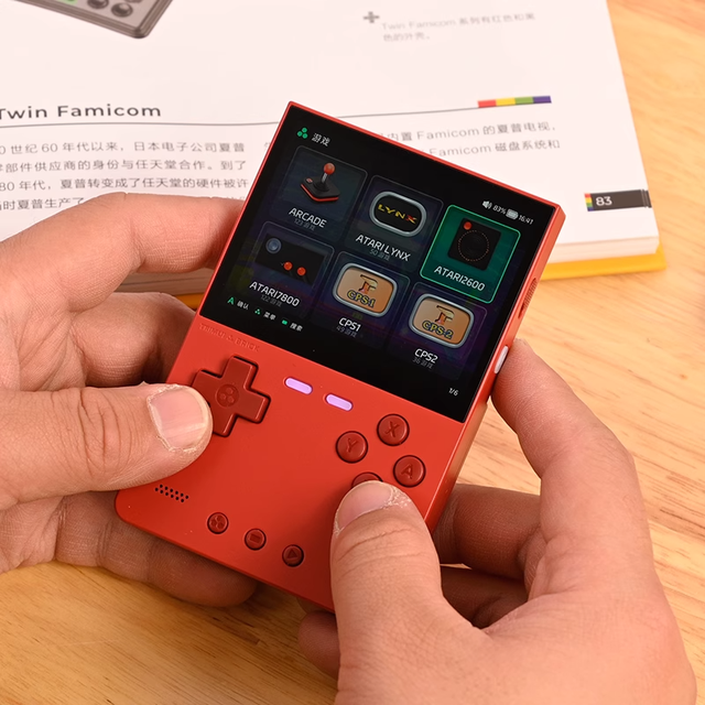 Wholesale Handheld Game Console 3.2-inch IPS Screen Metal Back Panel Buttons Game Console