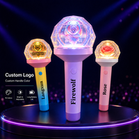 Barra de Luz de 15 Colores con Superficie de Diamante, Logotipo Personalizado para Eventos Deportivos y Fiestas Corporativas, ODM OEM, Lápiz Luminoso para Conciertos y Reuniones de Fans