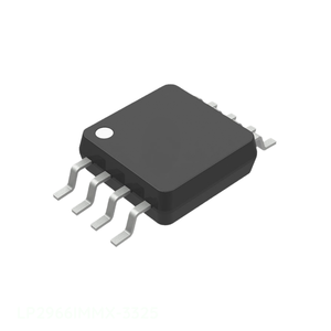 Circuit intégré LP2966IMMX-3325, régulateur linéaire 3,3/2,5 V, 150 mA, 8VSSOP, service Bom, composant électronique, gestion de l'alimentation (PMIC), 8 TSSOP, 8 MSOP (0,118 - Product Image 1