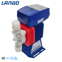 Pompe doseuse électromagnétique à diaphragme EH-B15FR pour système RO, contrôle manuel/impulsions passives/signaux STOP, dosage chimique 4mm basse pression