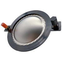 Bobine vocale de tweeter 75 cœurs à succès, composant de colonne à diaphragme en titane de 74,5 mm pour la réparation et le remplacement d'accessoires de haut-parleurs