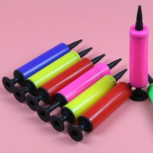 Portable <b>Mini</b> Air Pump For Swimming Ring PVC <b>Hand</b> Push Inflator Random Color Unisex - Product Image 2