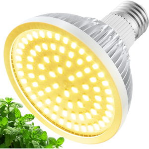 หลอดไฟ LED 20W COB สำหรับปลูกพืชแสงสีขาวอบอุ่น E26/E27ตัวอลูมิเนียม IP55 3000K 4000K - Product Image 1
