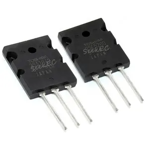 2 pares transistor a1943 c5200, 2sc5200 2sa1943 1 par amplificador de potência transistor 2sc5200 2sa1943